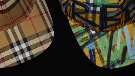 Series "Aspiring Masterpieces" No.45 A hat that expresses Burberry's present with its entire body.