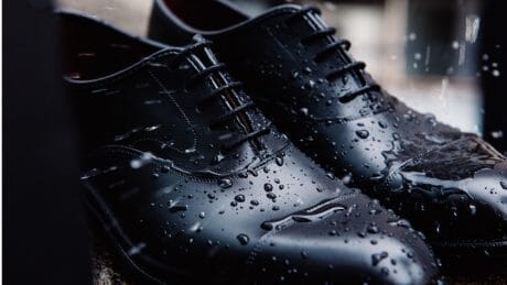 Let the rain be your friend. Nano Universe's water-repellent "Squall Proof" function is now available in the form of shoes!