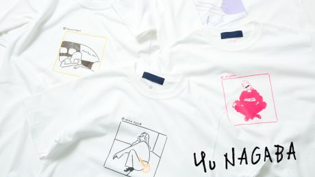 話題のインフルエンサーをイラストに落とし込んだ、長場雄 × ビームス TによるTシャツコレクション。