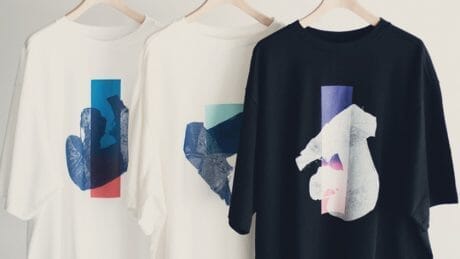 On-the-spot printing on purchased T-shirts! Shu Murakami's impromptu event at the parking lot.