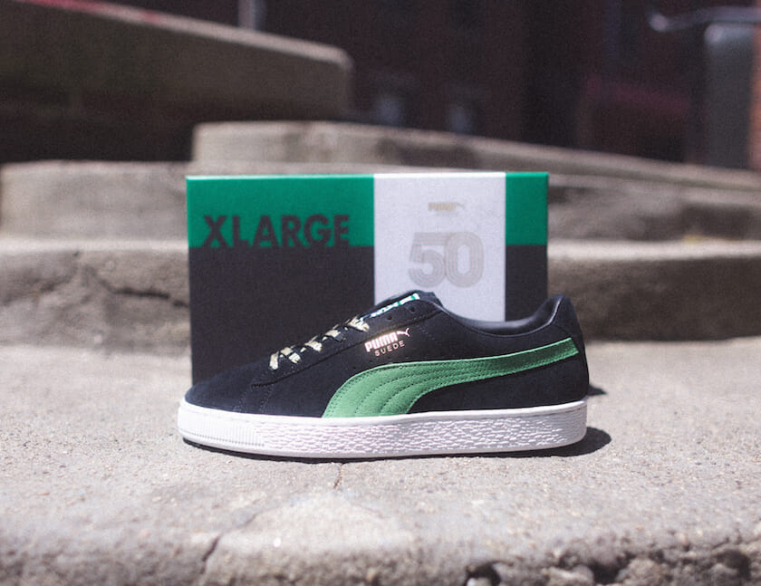 Suede s 50th anniversary model by Puma and Extra Large. news HOUYHNHNM Huinamu