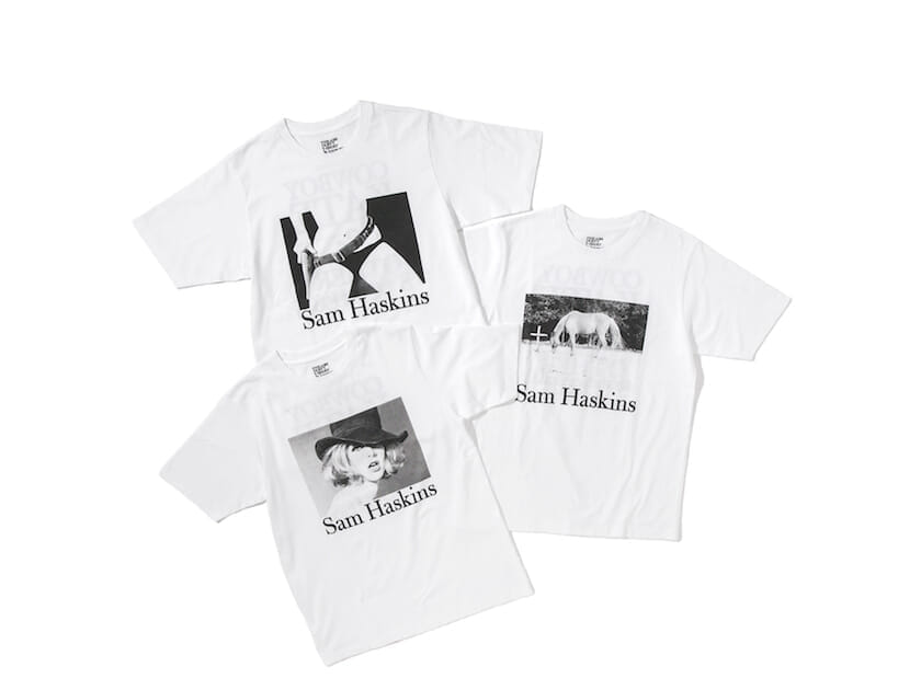写真家、サム・ハスキンス×野口 強のスティーロ！ コラボTシャツ