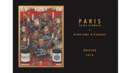 Paris Saint Germain and Hirofumi Kiyonaga co-created a capsule collection.