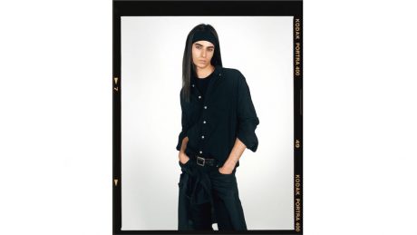 Recreation of photographer Steven Meisel as a young man! Loewe's unique campaign visuals.