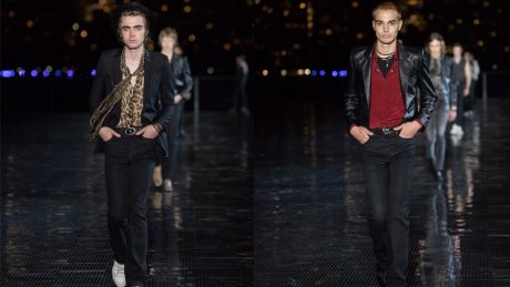 レノン・ギャラガーもモデルで出演！ 摩天楼をバッグに繰り広げられた、サンローランの2019年春夏コレクション。