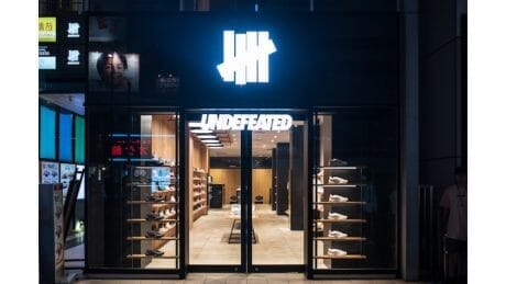 One of the largest in Japan . Andy Feet's flagship store opened in Harajuku.