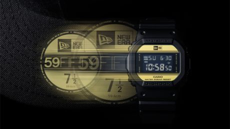 精悍なブラック × ゴールド！ G-SHOCKとニューエラのコラボレーションウォッチが発売。