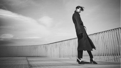 Spun from a single photograph by Helmut Newton, Stein's Fall/Winter 2018 collection.