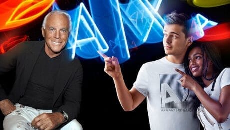 若者の強烈なバイタリティーを表現。A|X アルマーニ エクスチェンジの2018年秋冬キャンペーン。