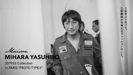 First time in Paris in two and a half years. Yasuhiro Mihara thinks about fashion now.