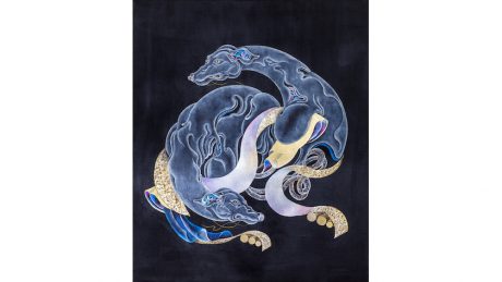 Inviting you to a mysterious world. An art exhibition by HAMADARAKA, a unit of twin painters, will be held.