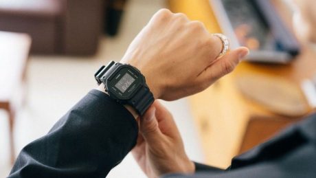 A special G-SHOCK x Beauty & Youth model in minimalist all-black.