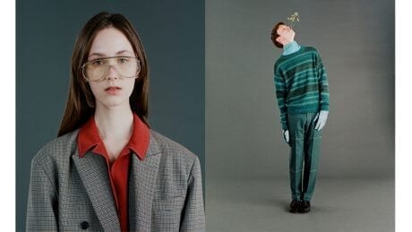 The look of the 2018 AW collection at Arledge, with a hint of mid-century and Scandinavian interior design.