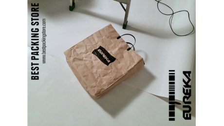 A full-length bag created by the spark between Maison Eureka and Best Packing Store.