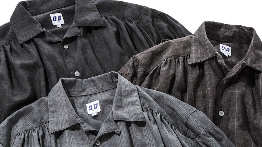 イタリアのデッドストック生地を使った、AïE × ビューティ&ユースのシャツが発売。