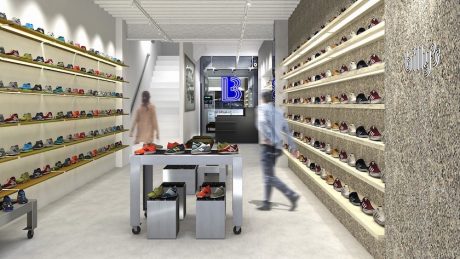 Fusion of music and art. Billy's has opened a new store in Hiroshima .