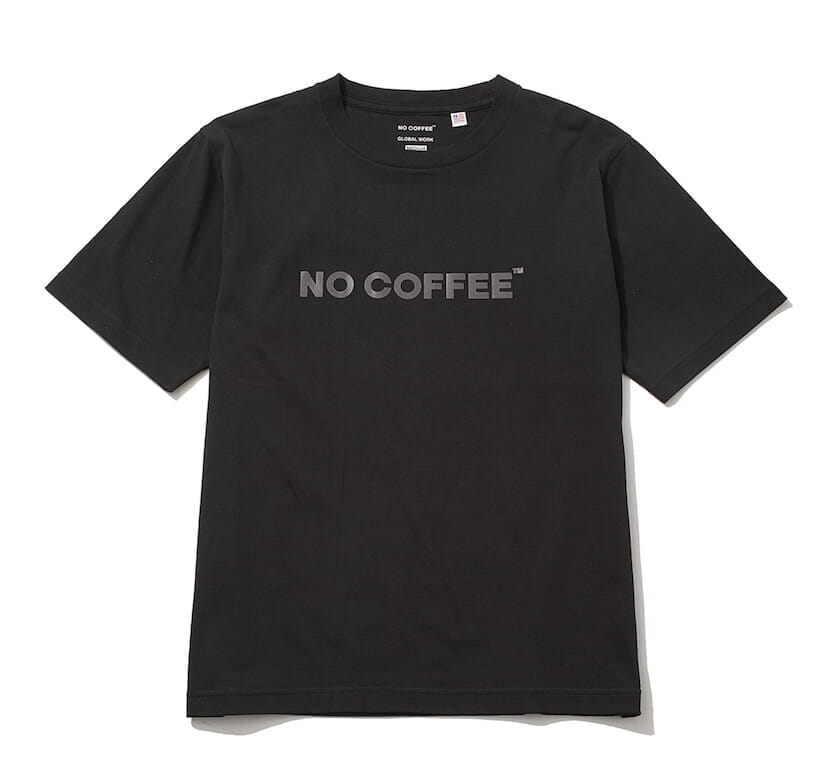 GLOBAL WORK　NO COFFEE シャツ　Mサイズ　新品タグ付　即購入