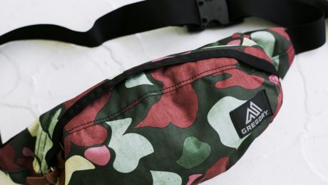 Cover all of GREGORY 歴史あるカモと人気カラーをミックスした新柄。