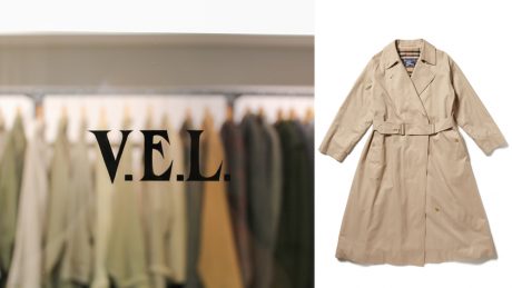 いま最も注目されているヴィンテージといえばバーバリーのコート。なんとV.E.L.に大集合します。