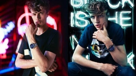 A|Xアルマーニ エクスチェンジからタッチスクリーン式のスマートウォッチが初登場。