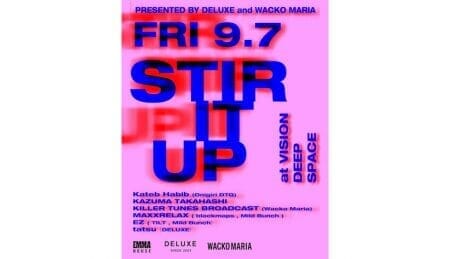 Deluxe and Wacomaria collaborate. A one-night-only party was held.