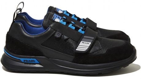 Series "Aspiring Masterpieces" No.63 Prada sneakers that have taken work shoes by the hand.
