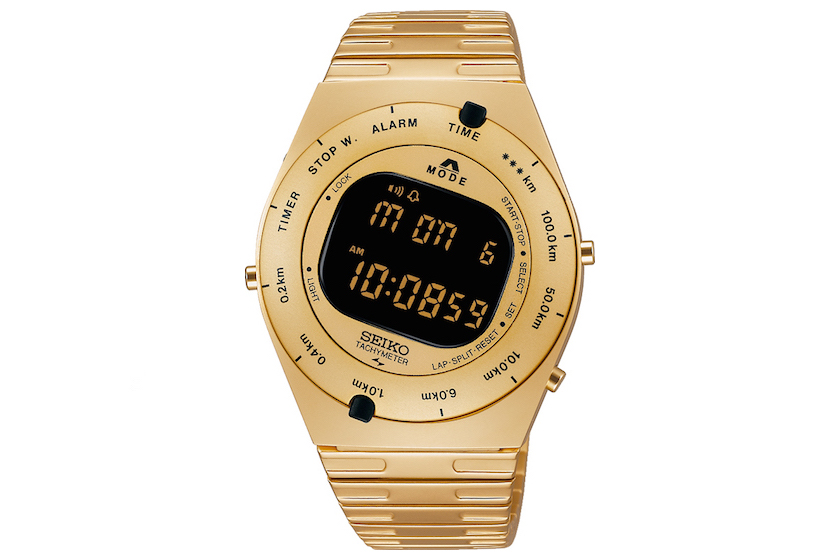 セイコーとジウジアーロ・デザインが組んだ腕時計。誕生35周年を記念 