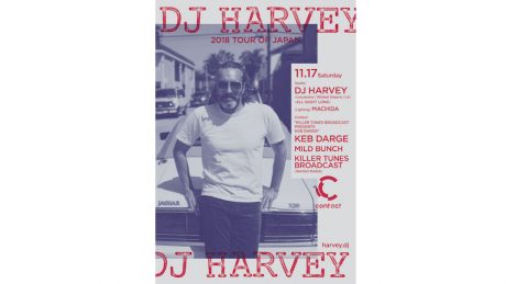 DJ HARVEY, who is known as a living legend, will tour Japan.
