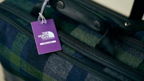Spike Jonze and The North Face Purple Label. A travel bag from this fascinating combination.