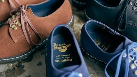 A look of freedom and deep history. Nanamica x Dr. Martens' second shoe is now available!
