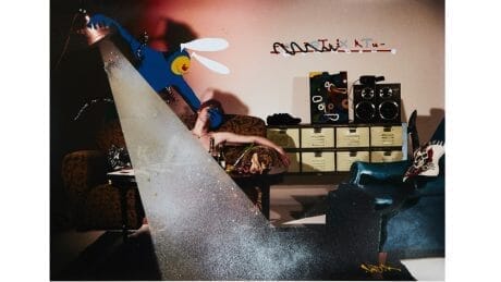 The exhibition will feature a fresh textural exhibition that mixes psychedelic and youth.