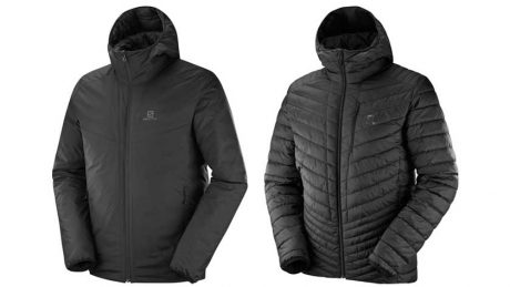 3シーズン使えます。裏と表で機能が異なるサロモンのリバーシブルジャケット。