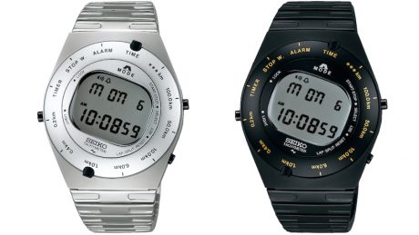 セイコーとジウジアーロ・デザインが組んだ腕時計。誕生35周年を記念した復刻モデルが登場。