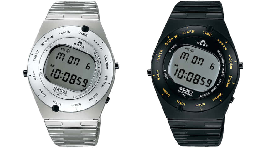 セイコーとジウジアーロ・デザインが組んだ腕時計。誕生35周年を