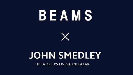 What is the appeal of John Smedley from BEAMS' point of view? A talk show by three BEAMS members was held at the John Smedley Ginza store.