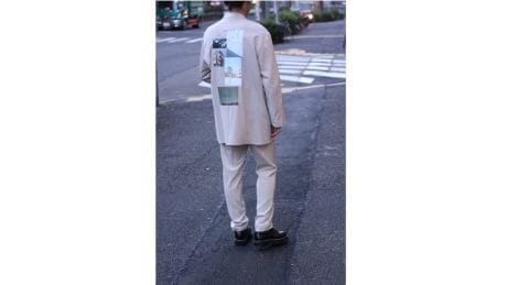 森健人とソーイのクリエイションが交差するセットアップ。アートピースとしてもおすすめです。