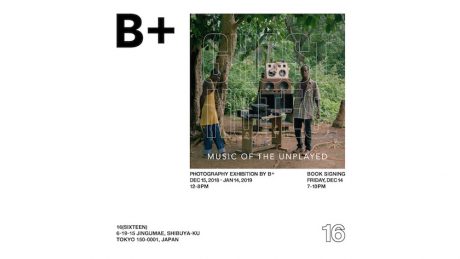 レジェンドフォトグラファーのB+によるフォトエキシビジョンが開催。