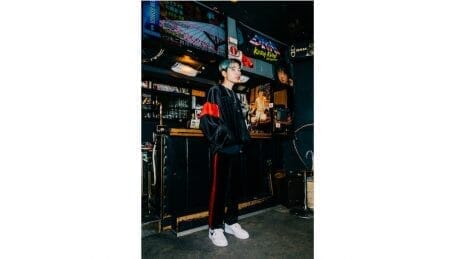 Mine and Pulp came up with this elegant tracksuit.