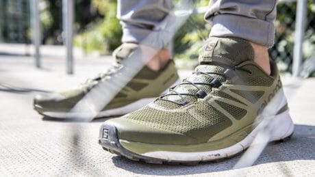 It works in the mountains and fits in well in the city. Salomon's Sense Ride capsule collection is now available.