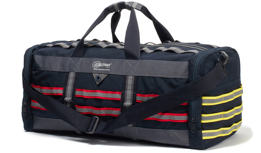 White Mountaineering collaborates with the bag brand for the first time The bag clad in reflector tape is outstanding. news HOUYHNHNM HOUYHNHNM
