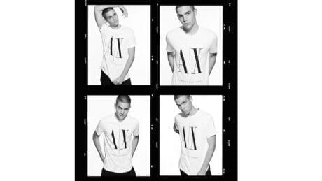 90年代に一世風靡したロゴTシャツを、A|Xアルマーニ エクスチェンジが復刻。