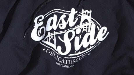 【 Today's Huinams] Indescribably good design! Portland delicatessen hoodie.