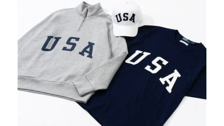ロンハーマンが別注したポロ ラルフ ローレンの最新作。今シーズンは“USA”がテーマです。