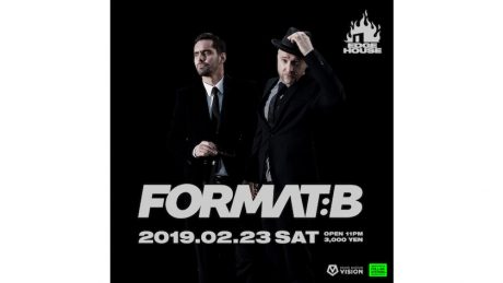 今週のEDGE HOUSEはベルリン発のテクノデュオ、Format : Bの7年ぶりとなる来日公演。