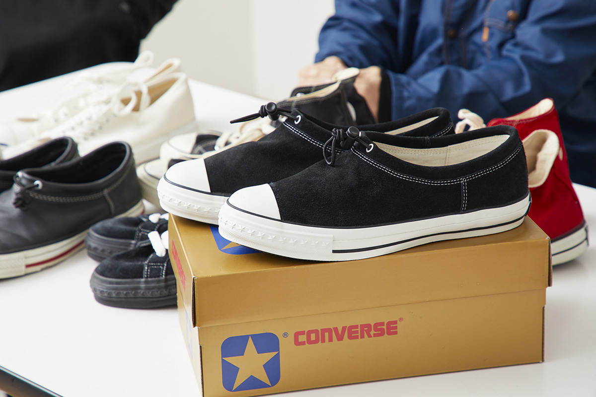 【新品未使用】CONVERSE × HOUYHNHNM チャックトグル