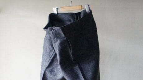 【 Today's Huinams] Wool pants that look great.