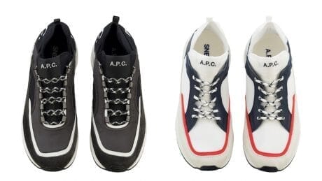 A.P.C.のハイテクスニーカー第三弾は、あのバンドの楽曲からインスパイアされています。