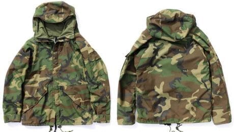 【今日のフイナムズ】急な雨にも安心。ゴアテックス仕様のミリタリーパーカ、あります。