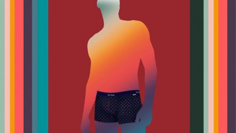 Unexpected collaborations! A limited time Paul Smith Underwear store was created.