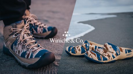 The KEEN x Winiche & Co. collaboration pack fits any location.